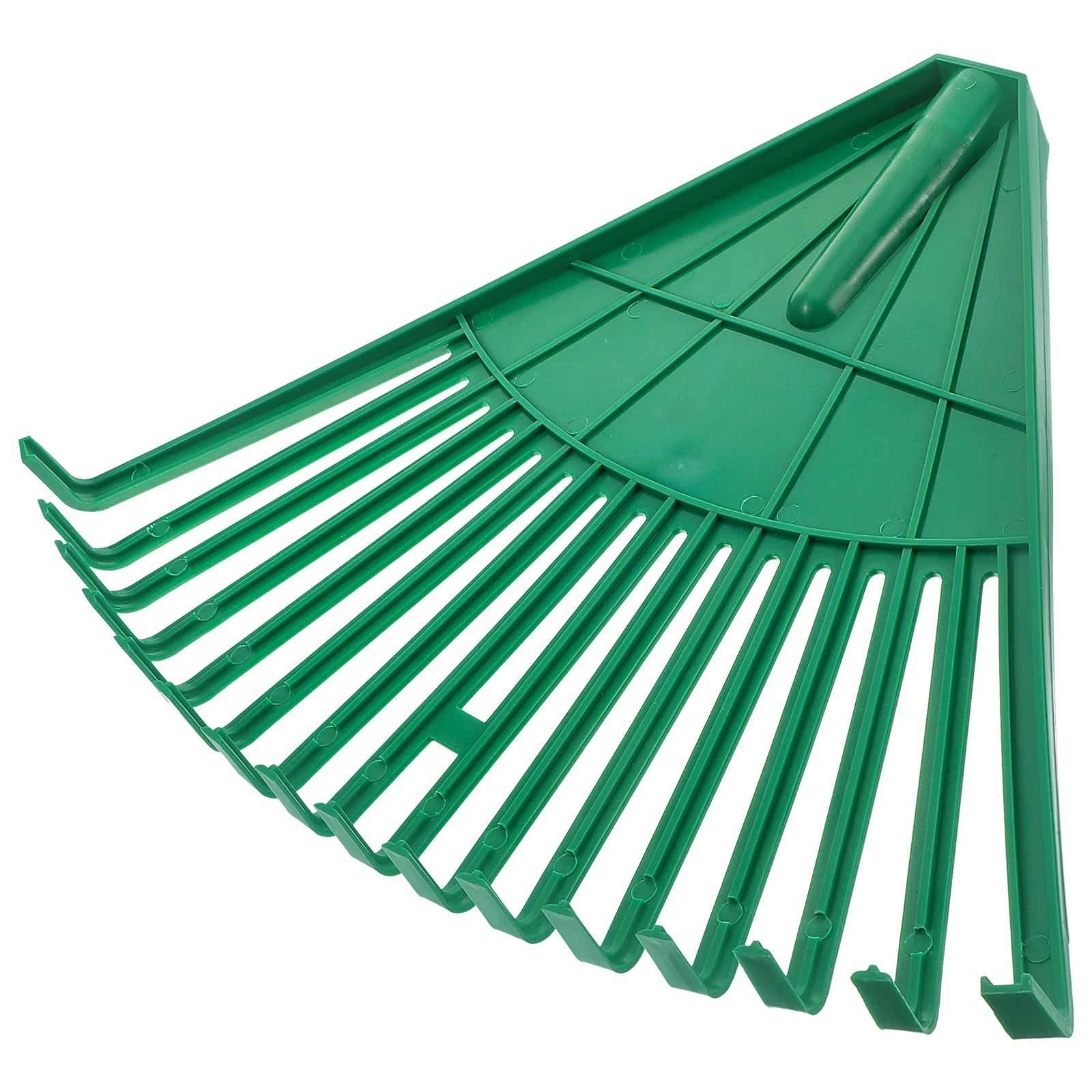 

Plastic Leaf Rake Yard Garden Small Leaves Hand Tool Green Lightweight Easy Use Collector Child Proof Efficient for lawns