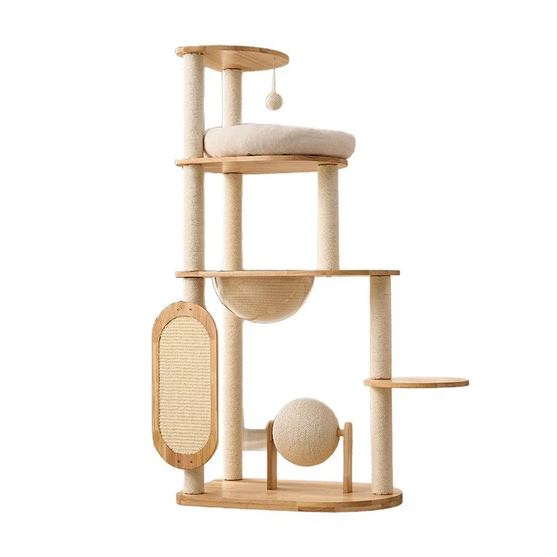 integrated multi-layer household does not occupy an area wear-resistant plate space capsule column sword hemp ball