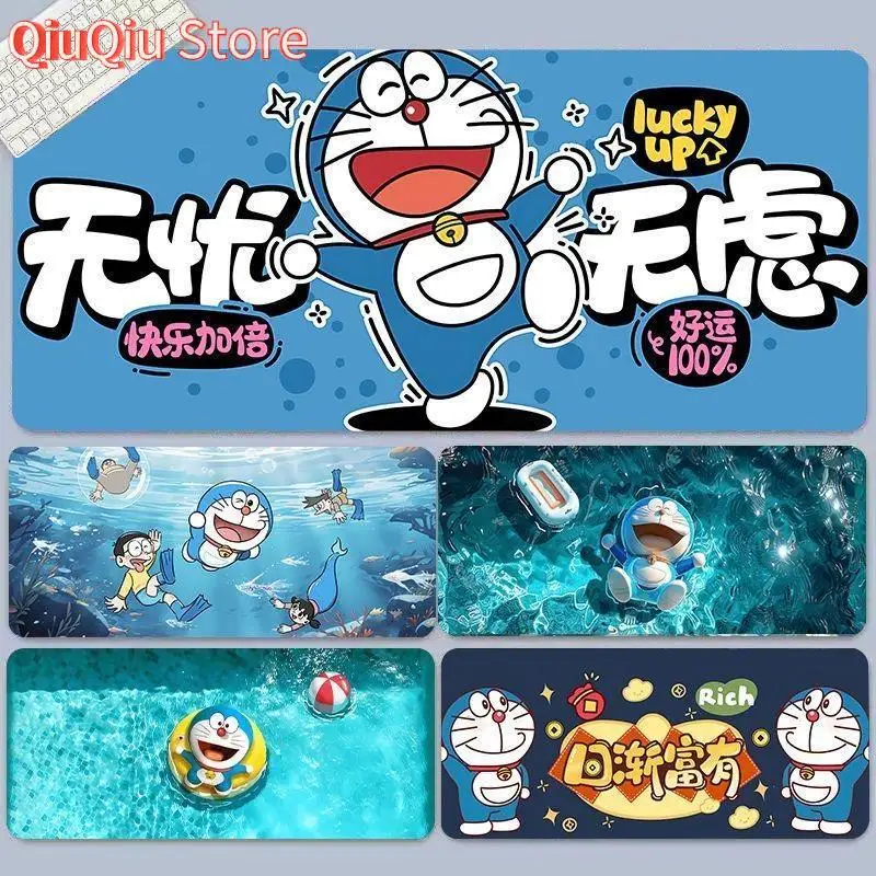 

Милый коврик для мыши Doraemon — креативный настольный коврик Anime Cat Robot XL, нескользящая основа толщиной 3 мм