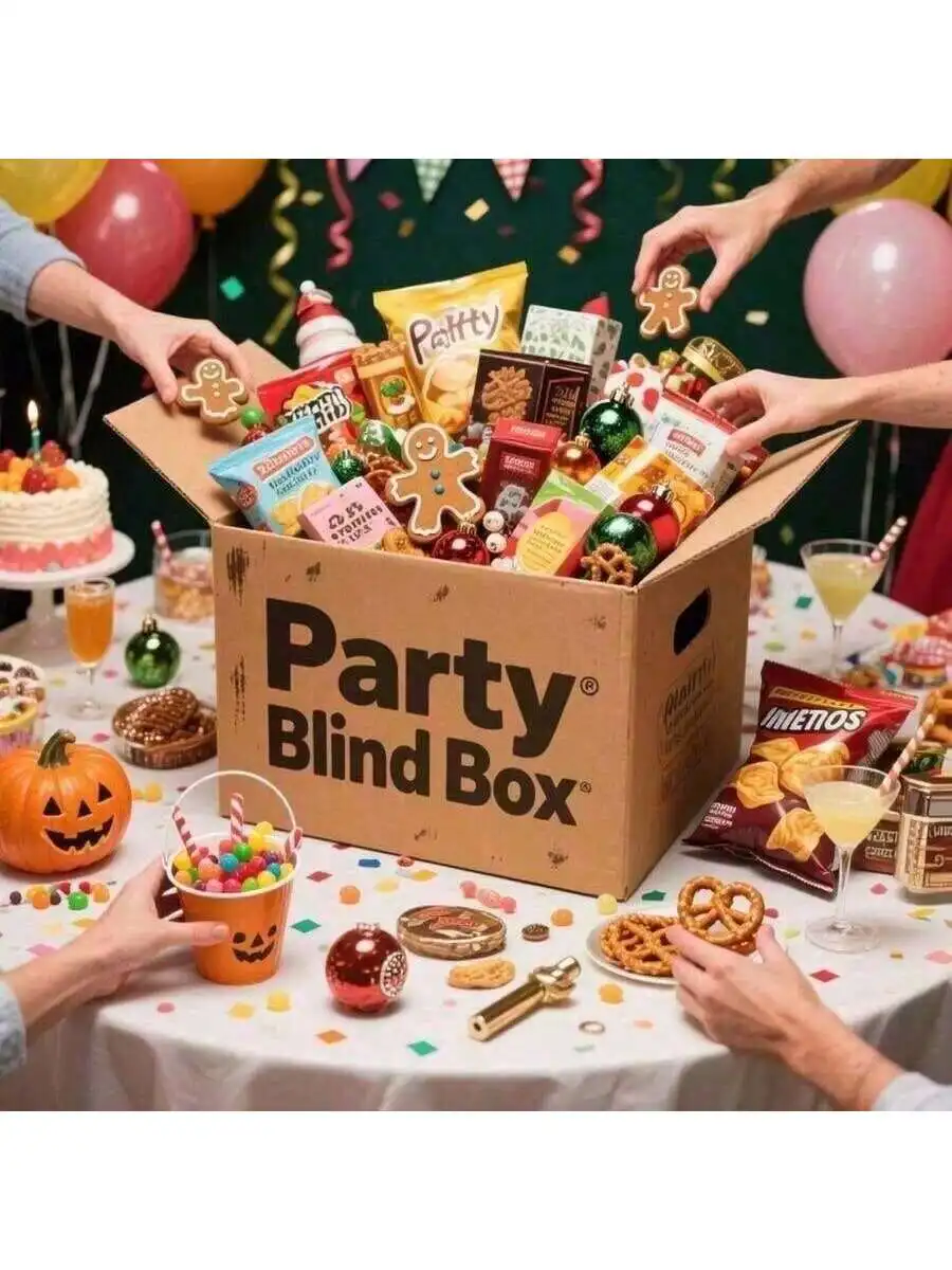 Regalos sorpresa de aperitivos, sorpresas al desempaquetar, varios aperitivos deliciosos, regalos para reuniones de amigos, fiestas de cumpleaños, cajas sorpresa