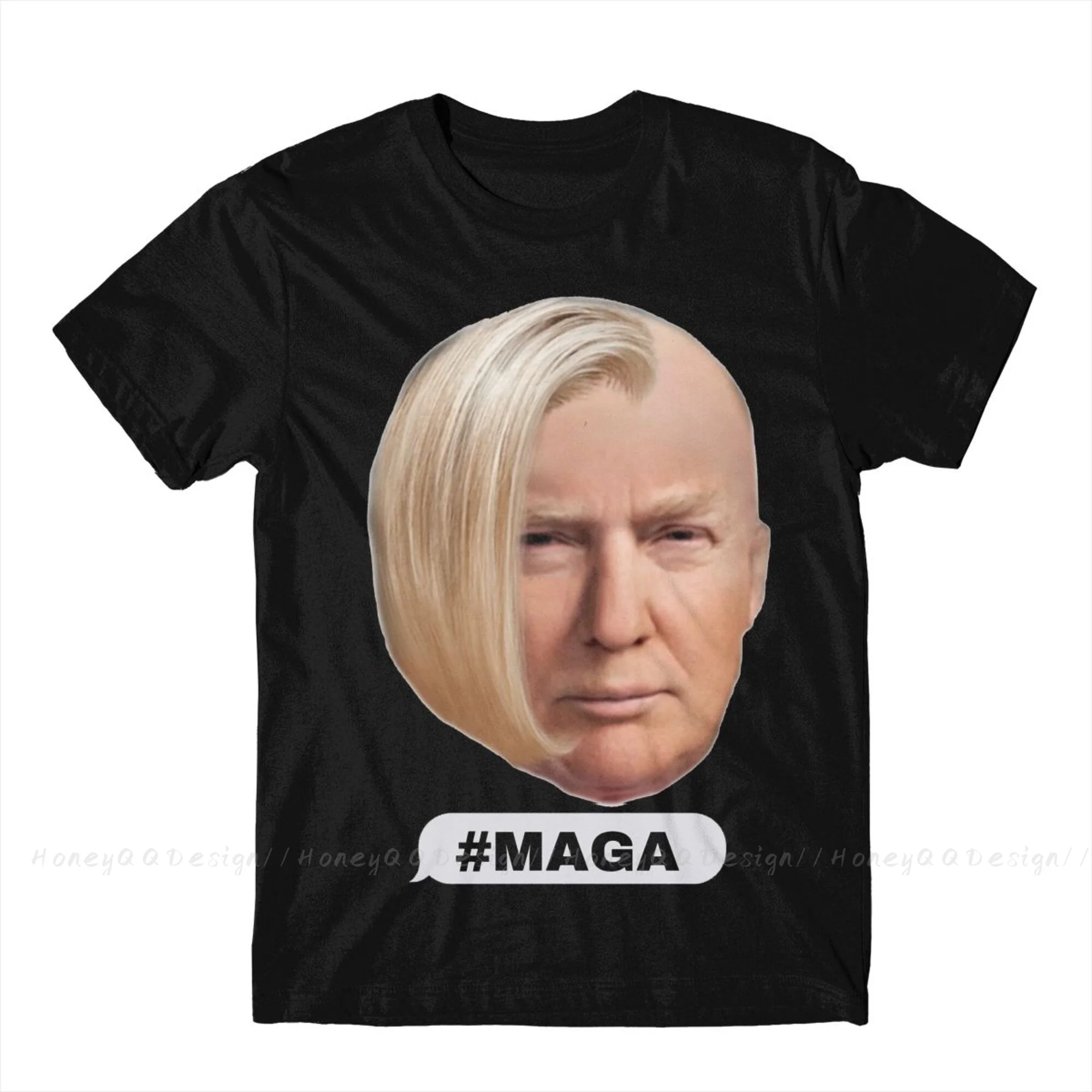 Make America Great Again 2021 New Arrival Tshirt Trump Unique Crewneck Cotton for Men Shirts Flus Size