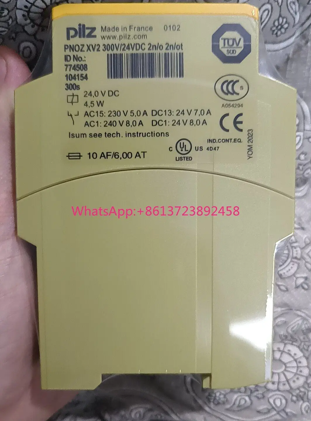 

Pilz XV2 774508 safety relay in stock