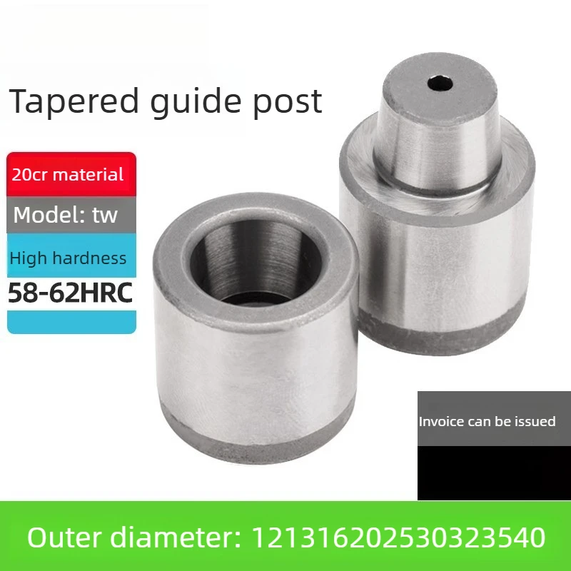 10pcs Taper Mold Pins - 12/16/20mm Precision Guide Posts for Rubber Molding & Accurate Positioning