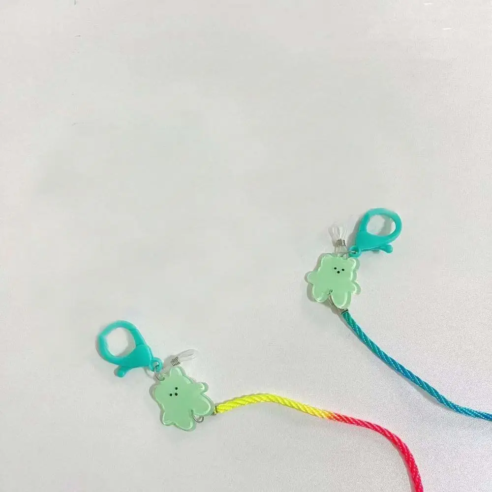 

Hanging Neck Hold Straps Female Cartoon Gradient Color Sunglasses Lanyard Mask Rope Child Mask Lanyard Children Mask Chain