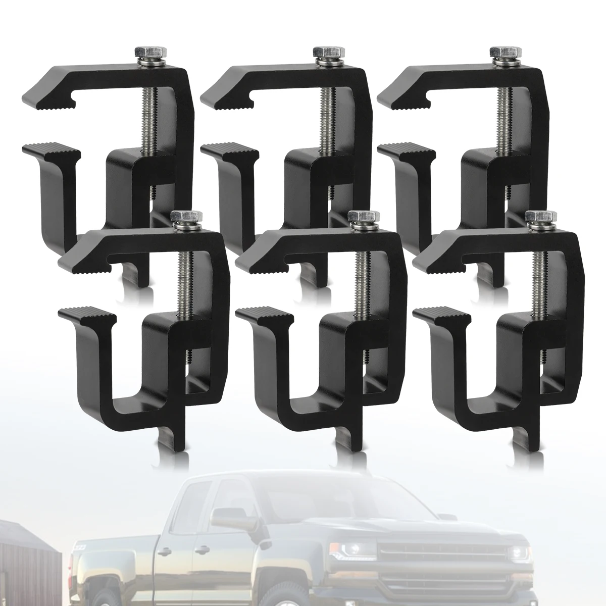 Universal Tite Lok Truck Cap Topper Camper Shell Mounting Clamps Heavy Duty