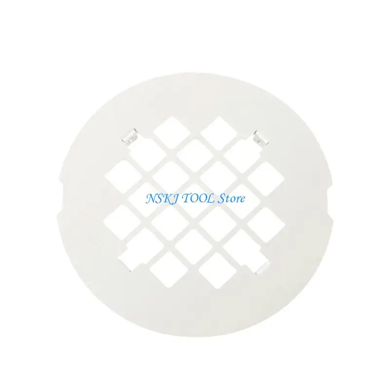 L8RC Rustproof Round Steel Drain Cover 108mm Universal for Bathroom Renovations