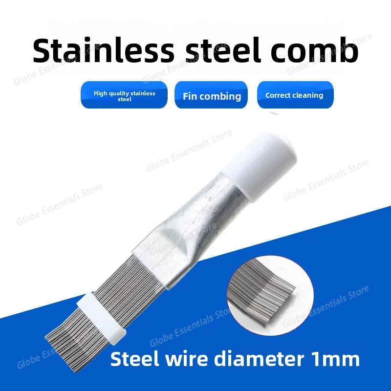 

Универсальная расческа для ремонта ребра радиатора, расческа для кондиционера, автомобильного охлаждения, конденсатора, щетка для очистки переменного тока, инструменты для ремонта испарителя, охладителя