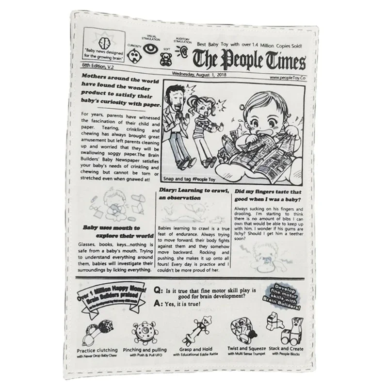 Newspaper Dog Toys Funny Paper Rubbing Sound Small Medium Chew Dog Toys Bite Resistant Tissue Replacement Dog Clean Teeth Toys