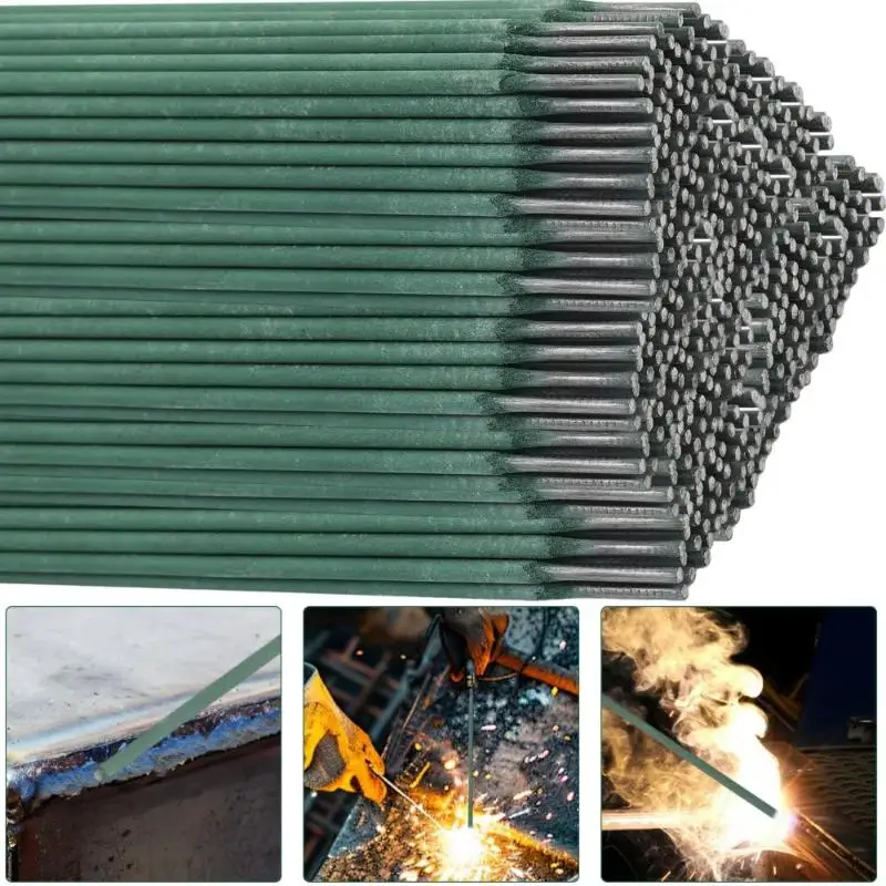 Low Spatter Welding Electrodes Extra Thin Stable Arc 10/20/30/50 PCS for Industrial Thin Metal Processing