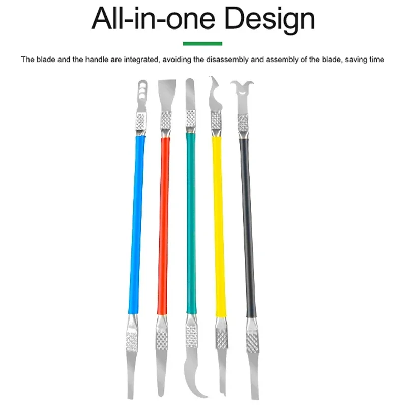 Relife RL-049B ชุดเครื่องงัดกำจัดกาวอเนกประสงค์สำหรับโทรศัพท์มือถือชิปมาเธอร์บอร์ดซีพียูเครื่องงัดถอดกาว