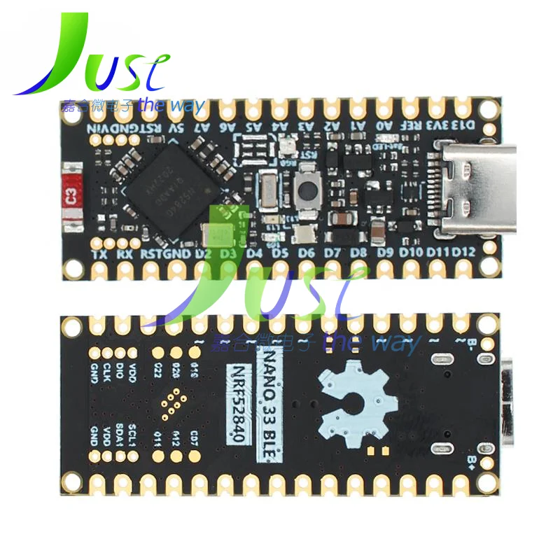 Nano 33 BLE NRF52840 development board MCU Bluetooth Ble5.2 For arduino low power consumption