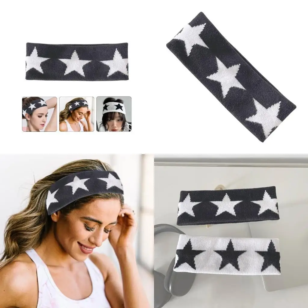 

31BB Fitness Sport Headband Women Elastic Stretch Headwrap Wide Headband for Yoga SPA