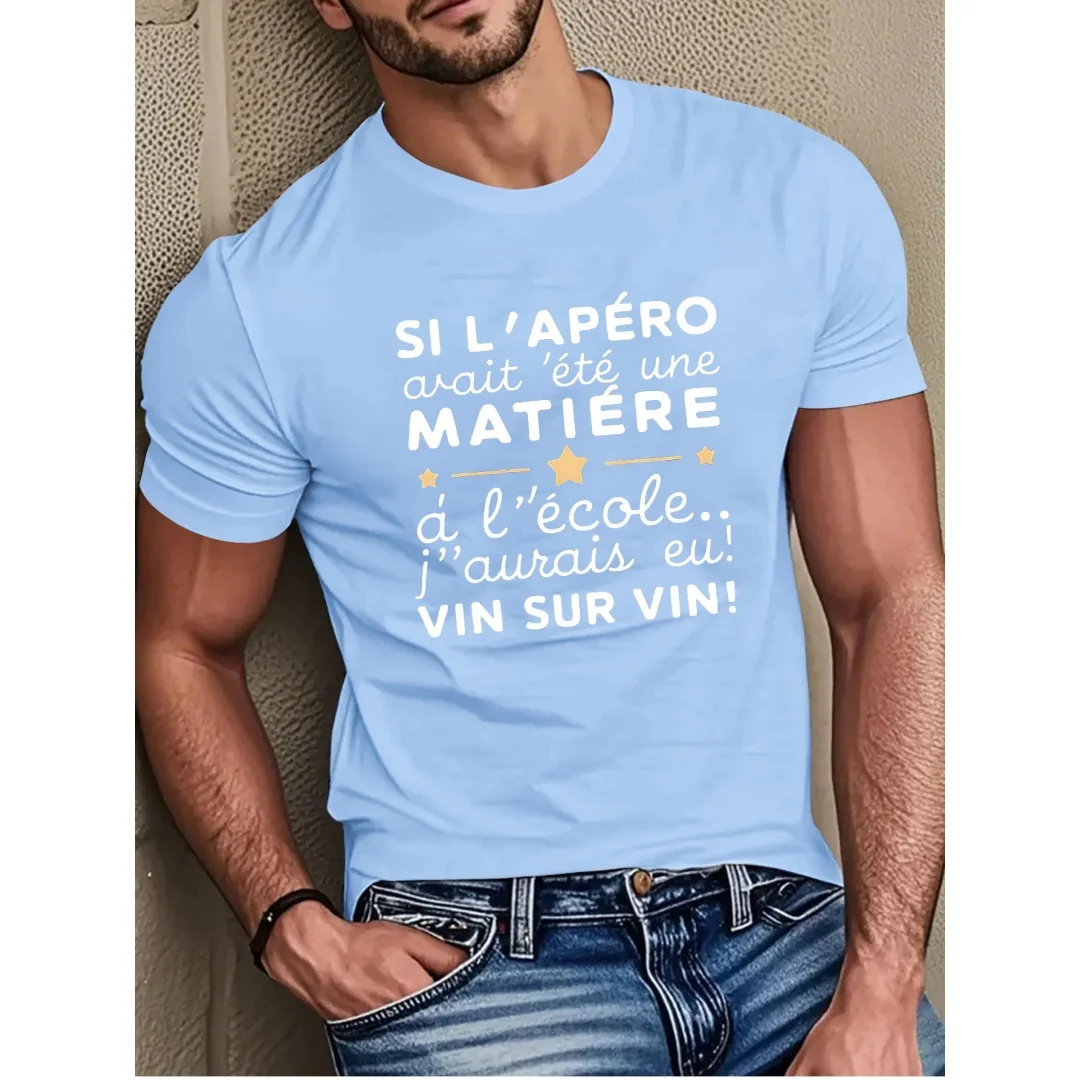 

Fashion Men's T-Shirt Round Neck 3D Print Alphabet Symbol Graphic Casual Sports Style Summer Short Sleeve T-Shirt Tops Clothing