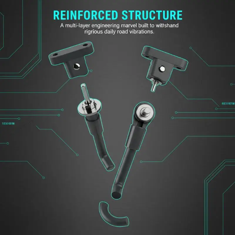 143/165mm Parking Kickstand For  M365 1s Pro 2 Pro Electric Scooter Stand Foot Support Modification Parts