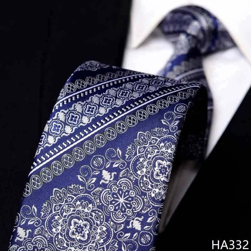 高品質ブルー中国風ストライプネクタイ男性のフォーマルな服装ビジネス宴会シャツアクセサリー-8-センチメートル手作り結び目ネクタイ
