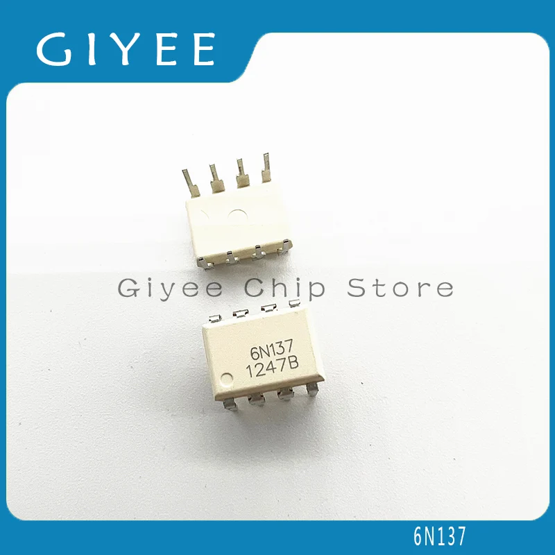 5PCS 6N137 EL6N137 DIP-8 High speed optocoupler isolator