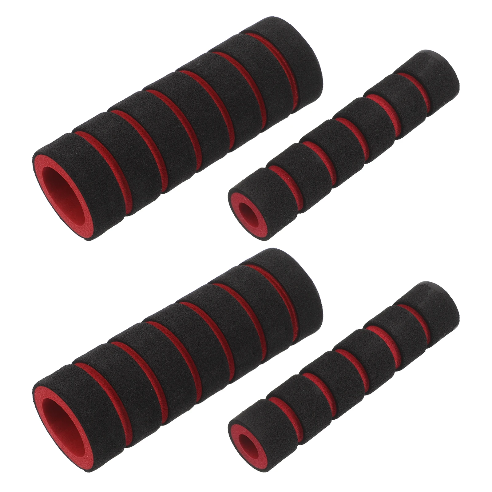 

1 set Motorcycle Handlebar Grip Covers Non-Slip Sponge Replacement For Motorbike Bicycle Electric Bike Durable Comfortable Easy