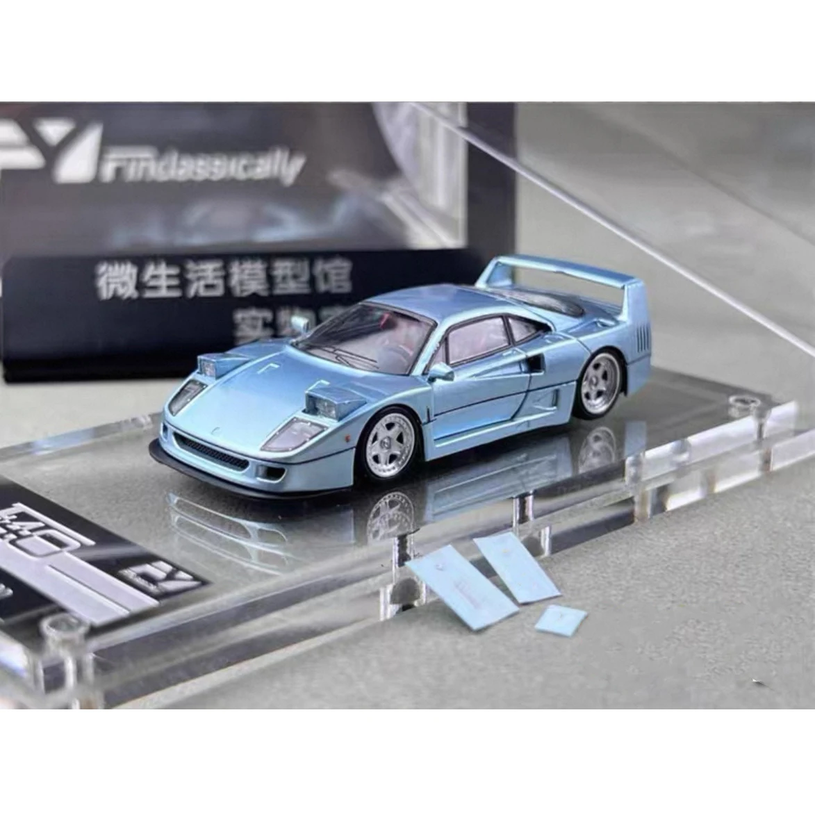Findclassically 1:64 F40 Diecast Model Car