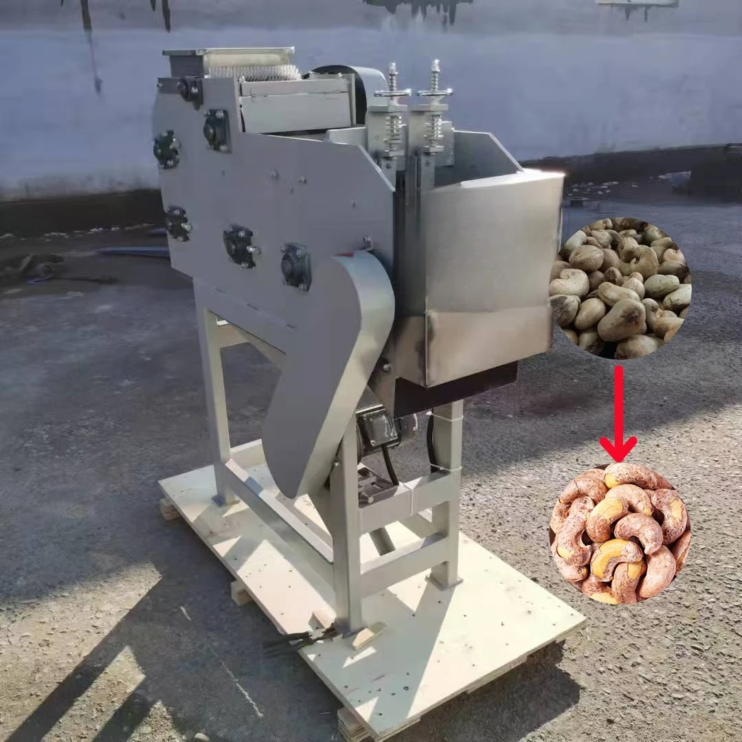 Cashew nut shelling and shelling machine peeling machine cashew nut processing machine