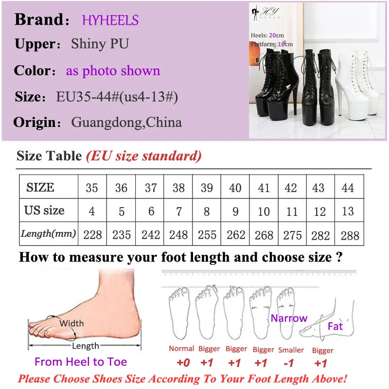 Front Slip 8 Inch High Covered Platform Stripper Heels Ankle Pole Dancing Boots Fashion Sexy Knight Female Fast Shipping