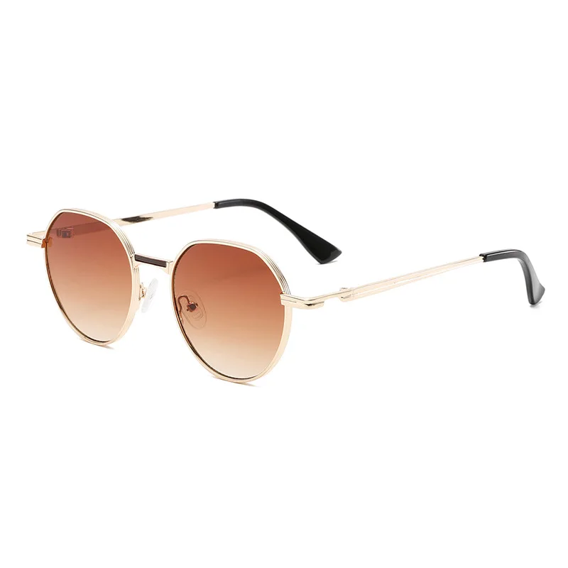 

2296 Vintage Round Sunglasses UV400, Retro Classic Metal Frame Sun Glasses for Women Men, Fashion Shades, Gafas De Sol 509328