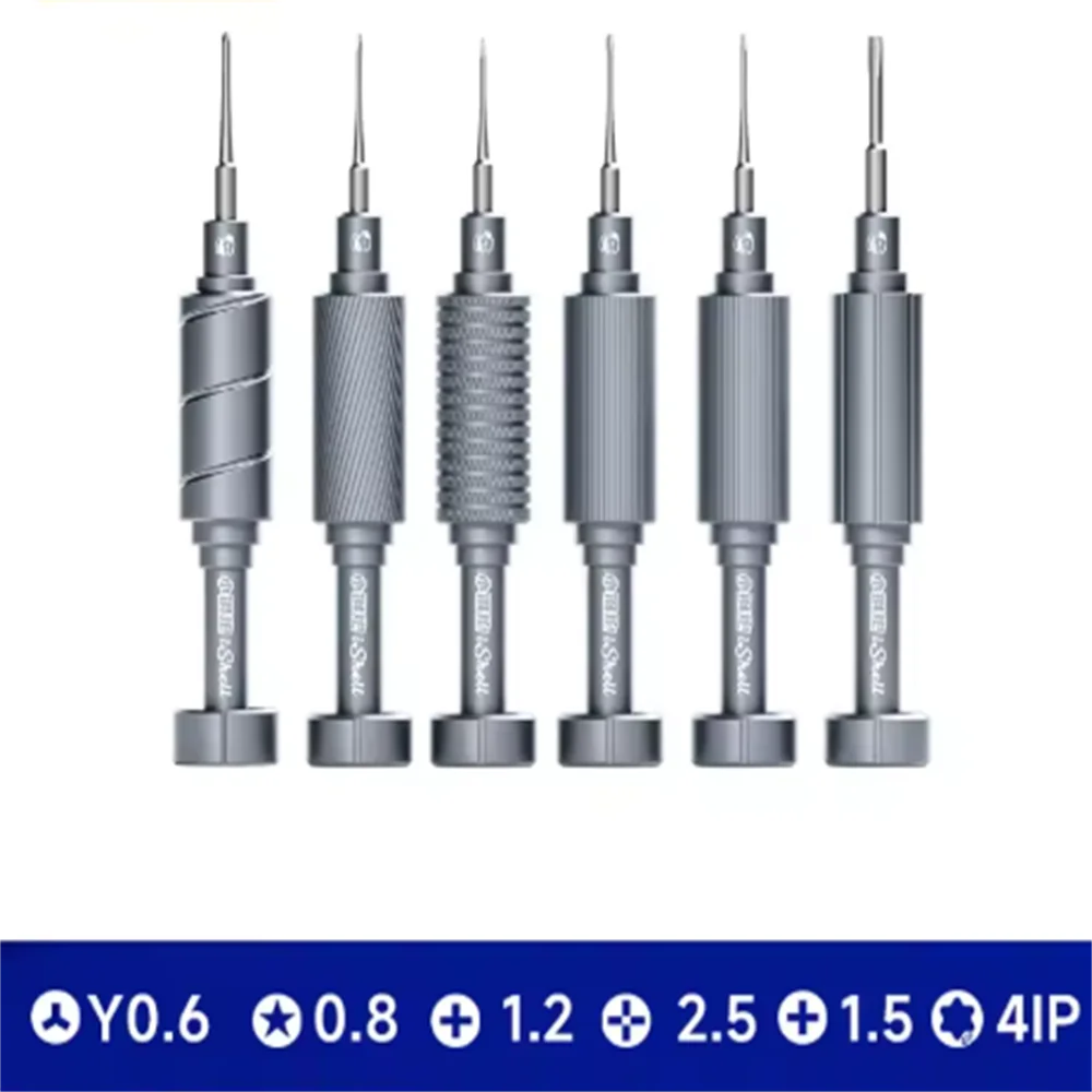New MECHANIC High Hardness Screwdriver Kit Convex Cross Torx T2 Y0.6 Pentalobe Phillips for Phone Watch Repair Opening Tool