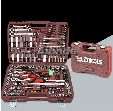 Sleeve Sleeve Ratchet Wrench General Motors Repair Repair Toolbox Combination Multifunctional Toolbox Set