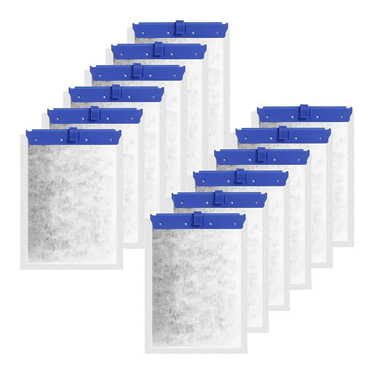 

12 Packs Large Filter Cartridge for Tetra Whisper Bio-Bag Power Filters 20i,40i/IQ20,30,45,60/PF20,30,40,60