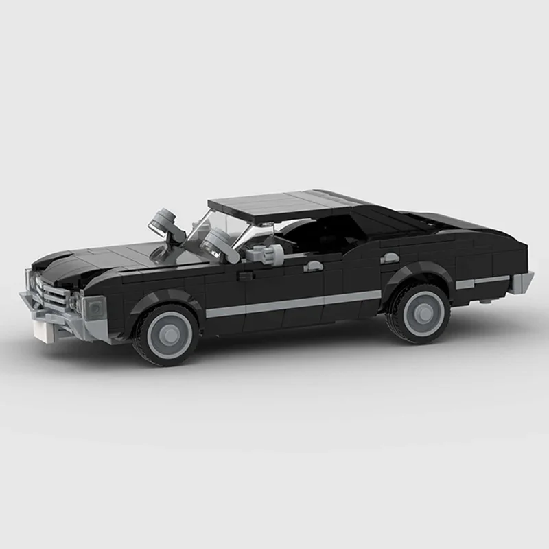 

1967 Impala MOC Car Old Super Race F1 Классический автомобиль Технический строительный блок Гоночный кирпич Рождественский подарок Городская креативная игрушка