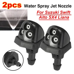 2pcs Car Windshield Water Spray Jet Nozzle Windscreen Wiper Washer For Suzuki Swift SX4 Grand Vitara Car Accessories