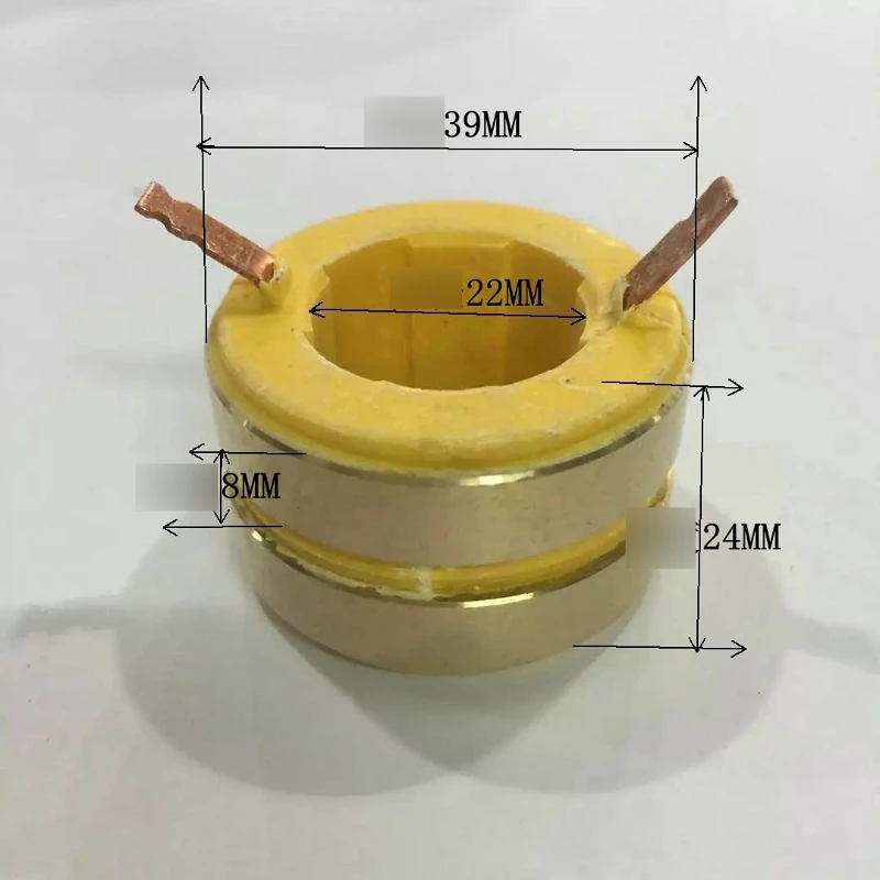 Generator Collector Ring Slip ring conductive ring carbon brush assembly for petrol generator Wiring equipment accessories