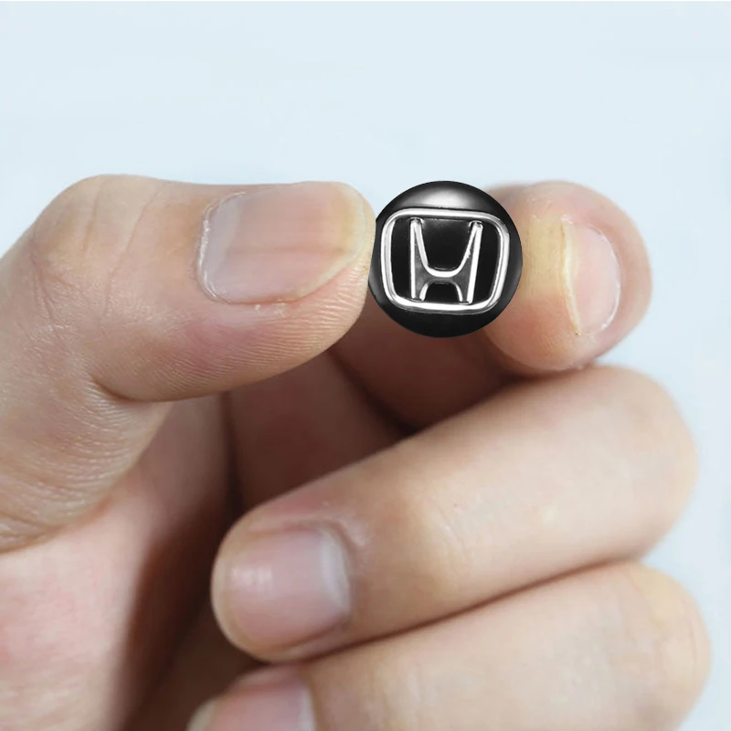 5/10 قطعة ملصقات شارة مفتاح السيارة المعدنية الألومنيوم لهوندا سيفيك صالح أكورد مقدمة CRV 5th City CRZ CRX Jazz HRV الطيار أوديسي