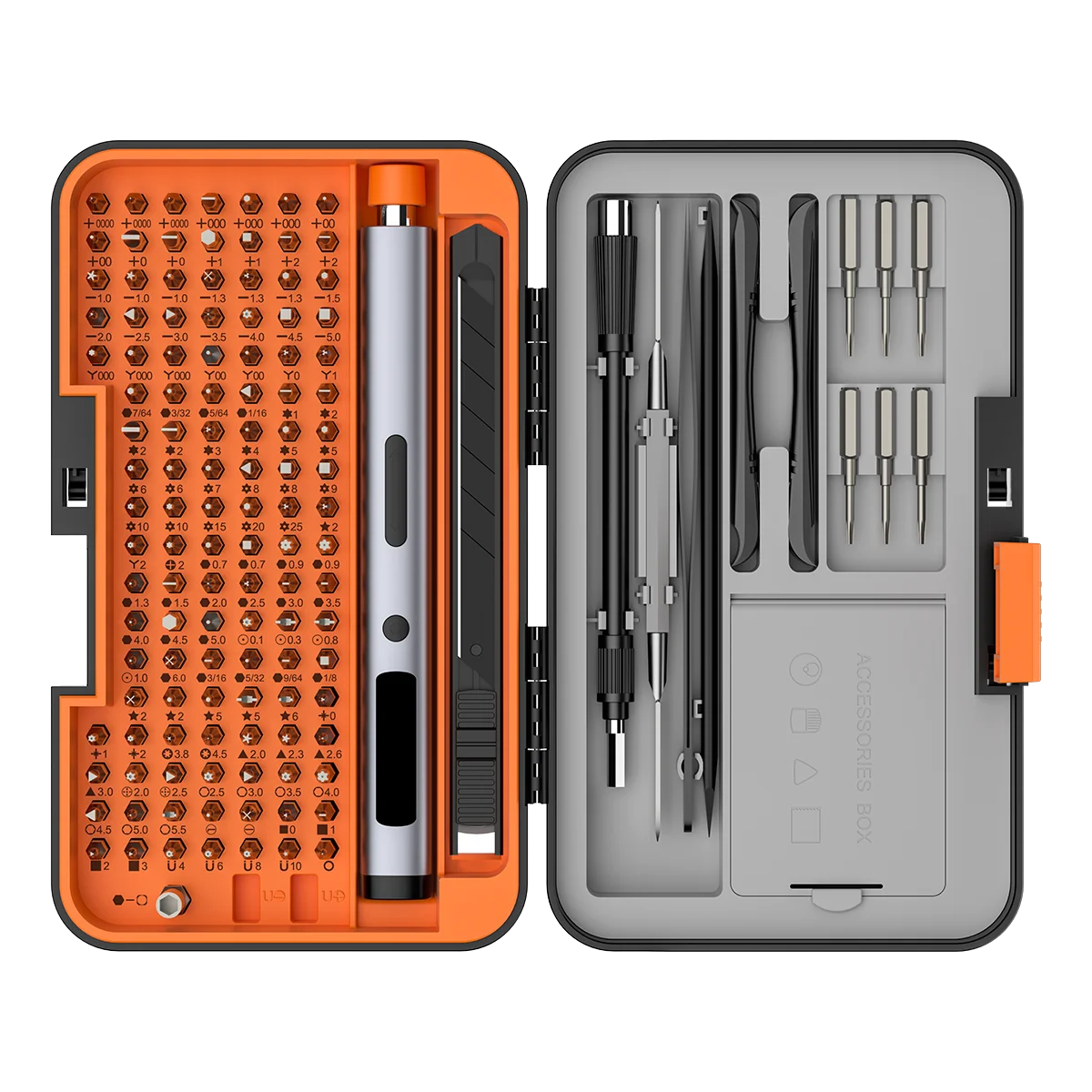 167 in 1 Precision Electric Screwdriver Set Cordless Magnetic Repair Tool Kit for Phone Laptop PC Camera Watch DIY Electronics