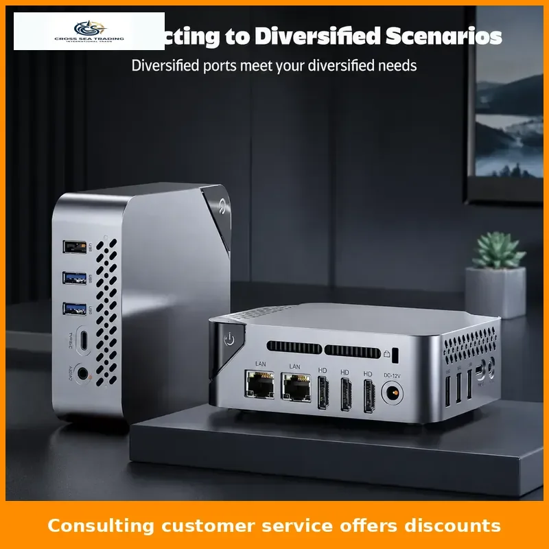 EQR6-D5 A00MD Ryz00en 9 6900HX Ultra-Quiet Business Office and Media Desktop