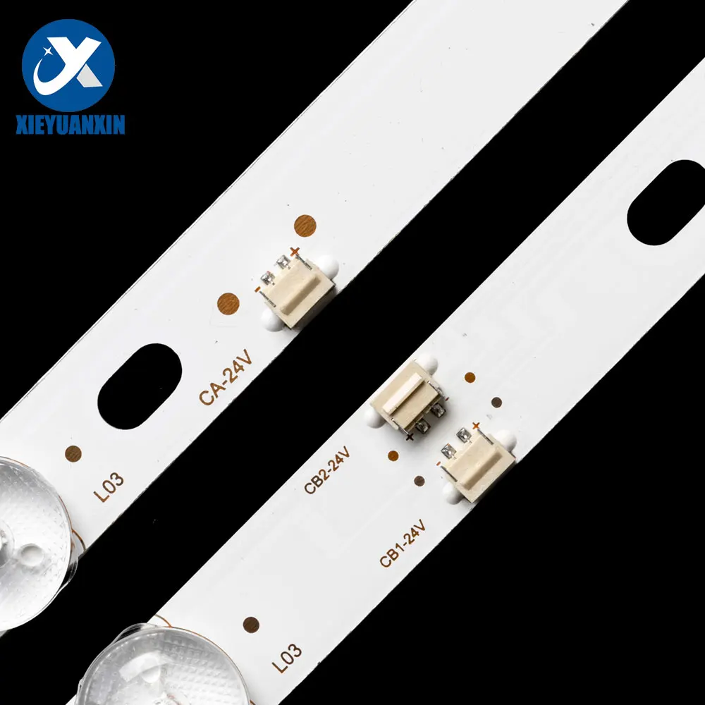 Imagem -02 - Tira de Luz de Fundo Led para Ata 736 mm 8led Mais 8led 6v1.5w E395dm1000 Js-d-jp395dm Ua40dm2500s 40lem1043 40t21100c Peças por Conjunto