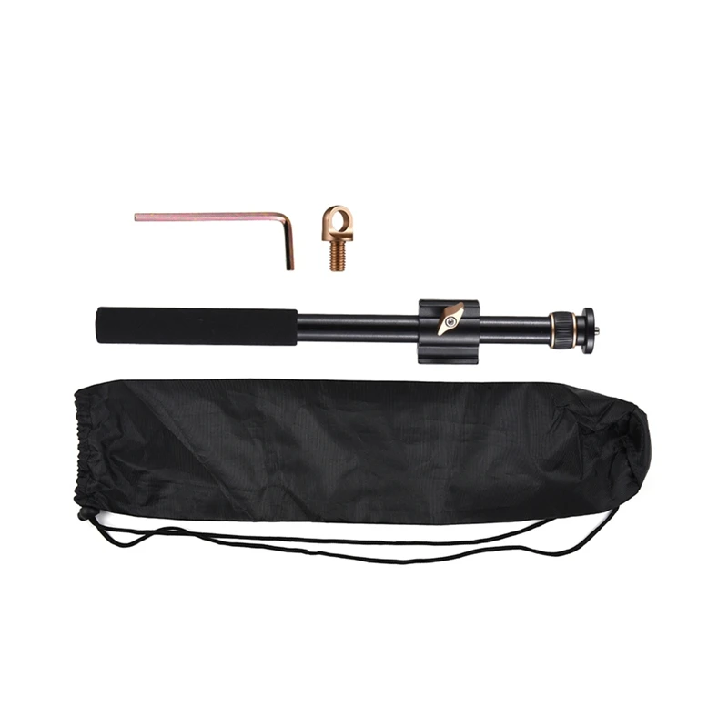 Q-AK90 93Cm Tripod Extension Rod Boom Arm With Quick Release Plate 10KG Load Capacity For Tripod Overhead Macro