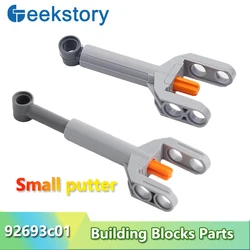 Small Push Rod Building Block Brick Small Putter Technical MOC Bricks Parts DIY Model Assembly Toys Compatible With 92693C01