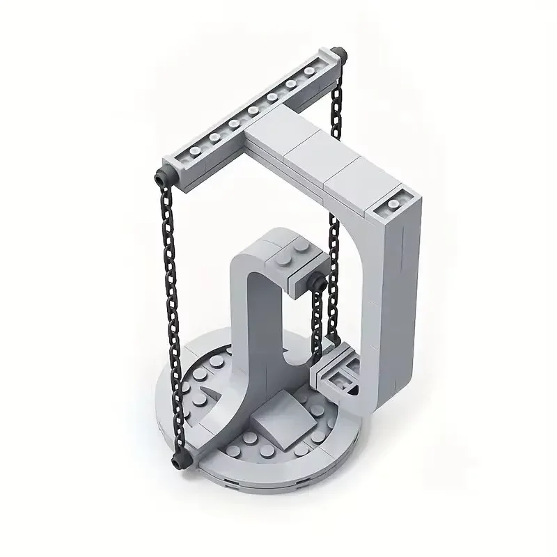 Children's Science and Education Physics Experiment Assembly Block Creative MOC Toy Anti-gravity Suspension Balance Frame Swing
