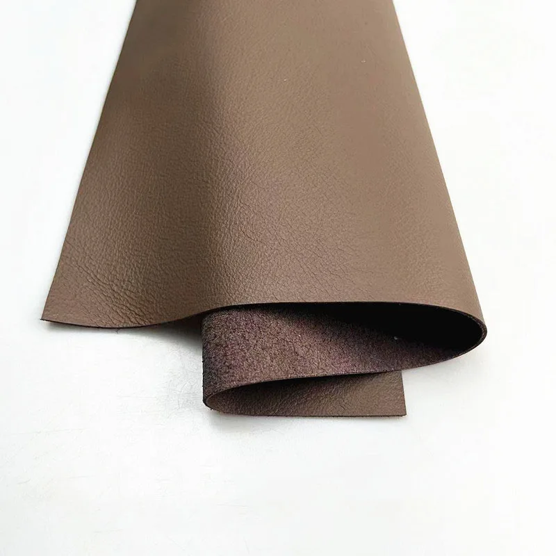 1.2mm Black Dark Brown Natural Cow Skin Leather Frst Layer Cowhide Leather Color Genuine Leather DIY Leathercraft Accessories