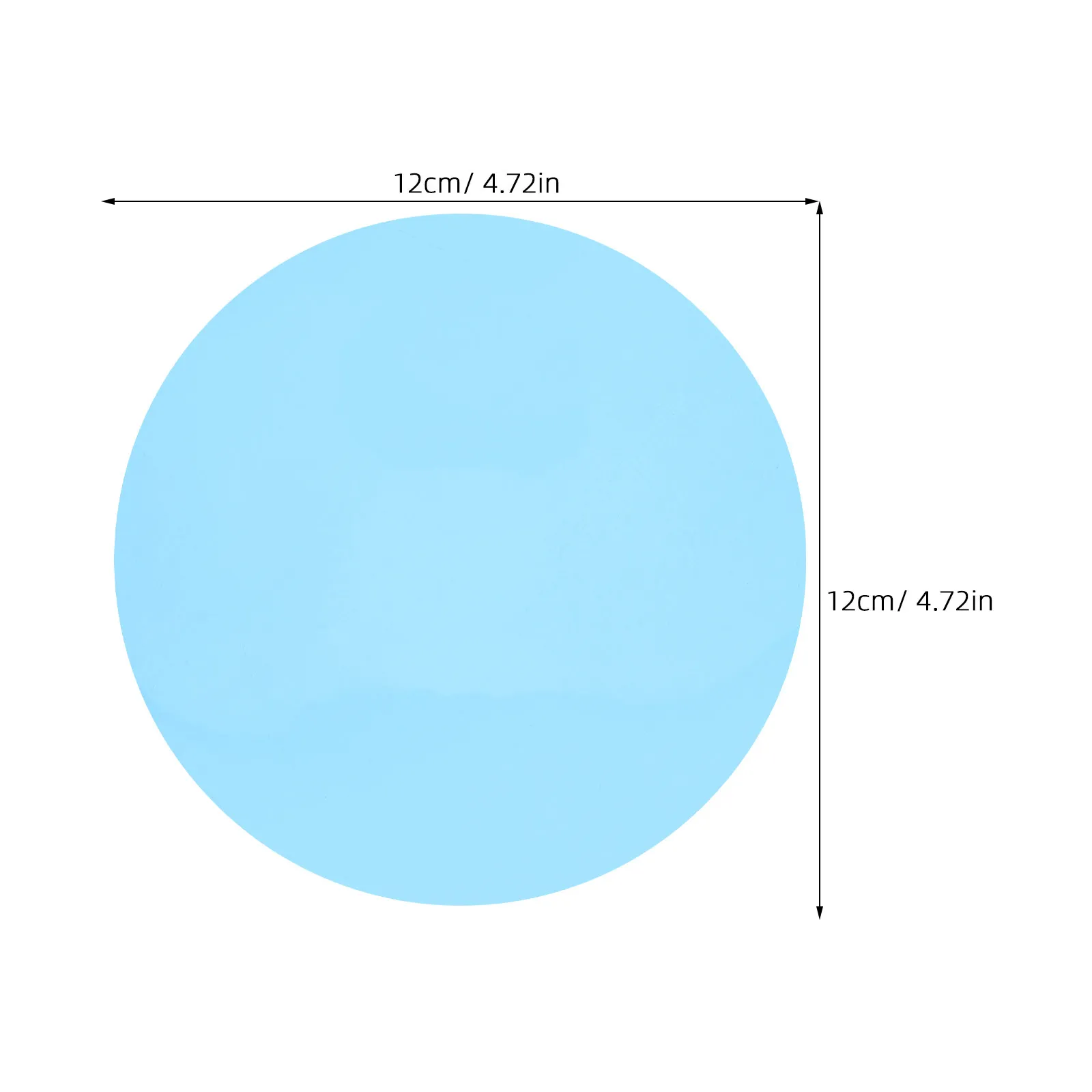 10Pcs Atmosphere Light Color Overlay Decals for Lamps Warm Light Correction Film Ceiling Spotlight Gel Sheets LED Diffuser Film
