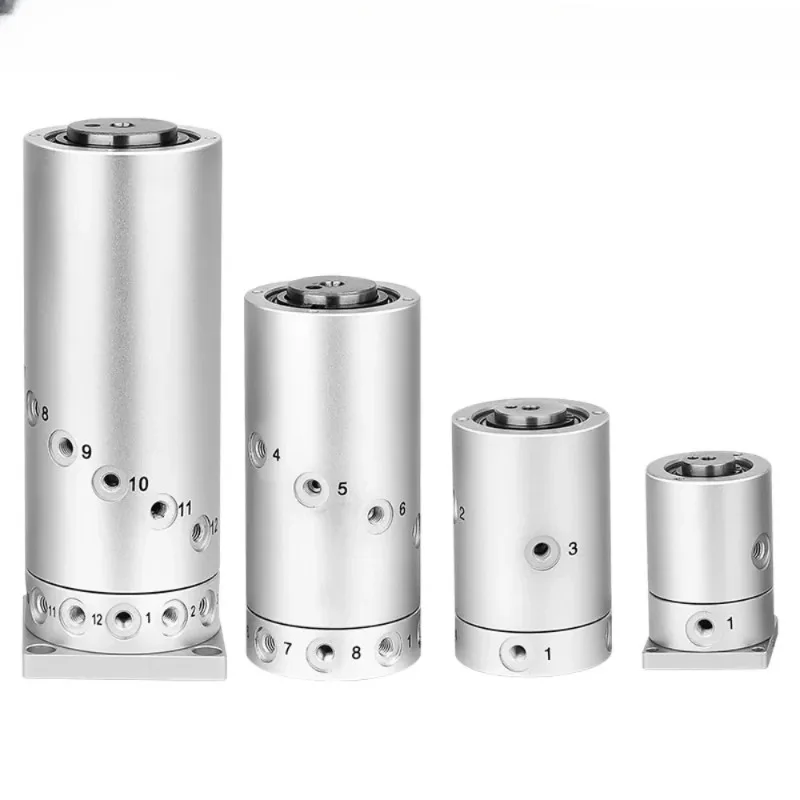 Low Torque Rotary Joint MQR/MQRF-4/6/8/12/16-M5 360 Degree Slip Ring Multi-Way Connector Pneumatic Hydraulic Equipment Accessory