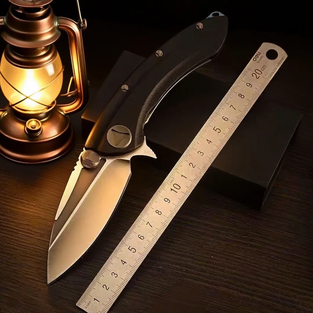 

Складной нож Micro Technology Whale Shark G10, портативный карманный нож, бытовой нож для нарезки, нож для фруктов EDC