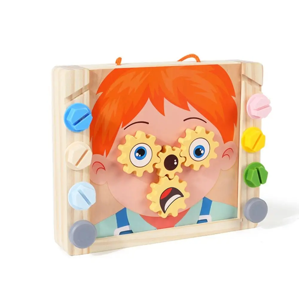 Hout Houten Gereedschapskist Gereedschapskist Fantasiespel Gereedschap Puzzel Demontage Set DIY Moer Schroef Simulatie Reparatie Tool Peuters Jongens
