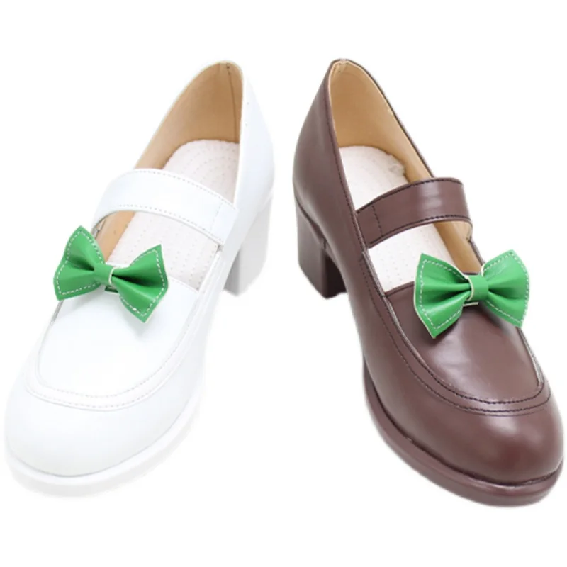 Jogo bonito derby silêncio suzuka cosplay sapatos botas suzuka para festa de halloween adultos mulheres homens