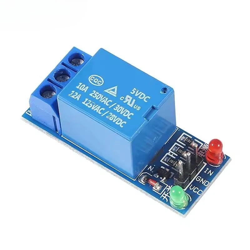 Low-Level Trigger Shield  1-Channel Relay Module Interface Board – for Arduino/PIC/AVR/DSP/ARM MCU (5V/12V/24V DC & 220V AC)