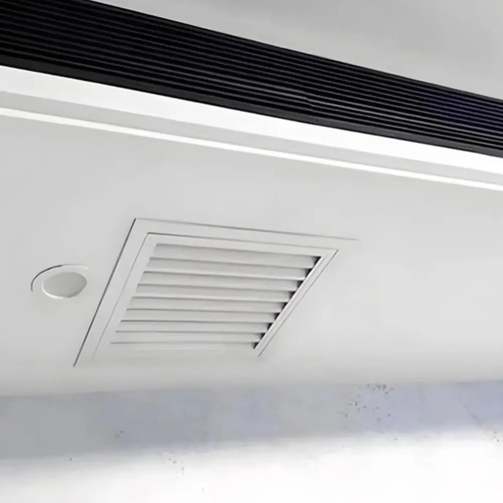 Dust Proof ABS Air Vent Square With Washable Filter Access Panel Hinged Flip Return Grille
