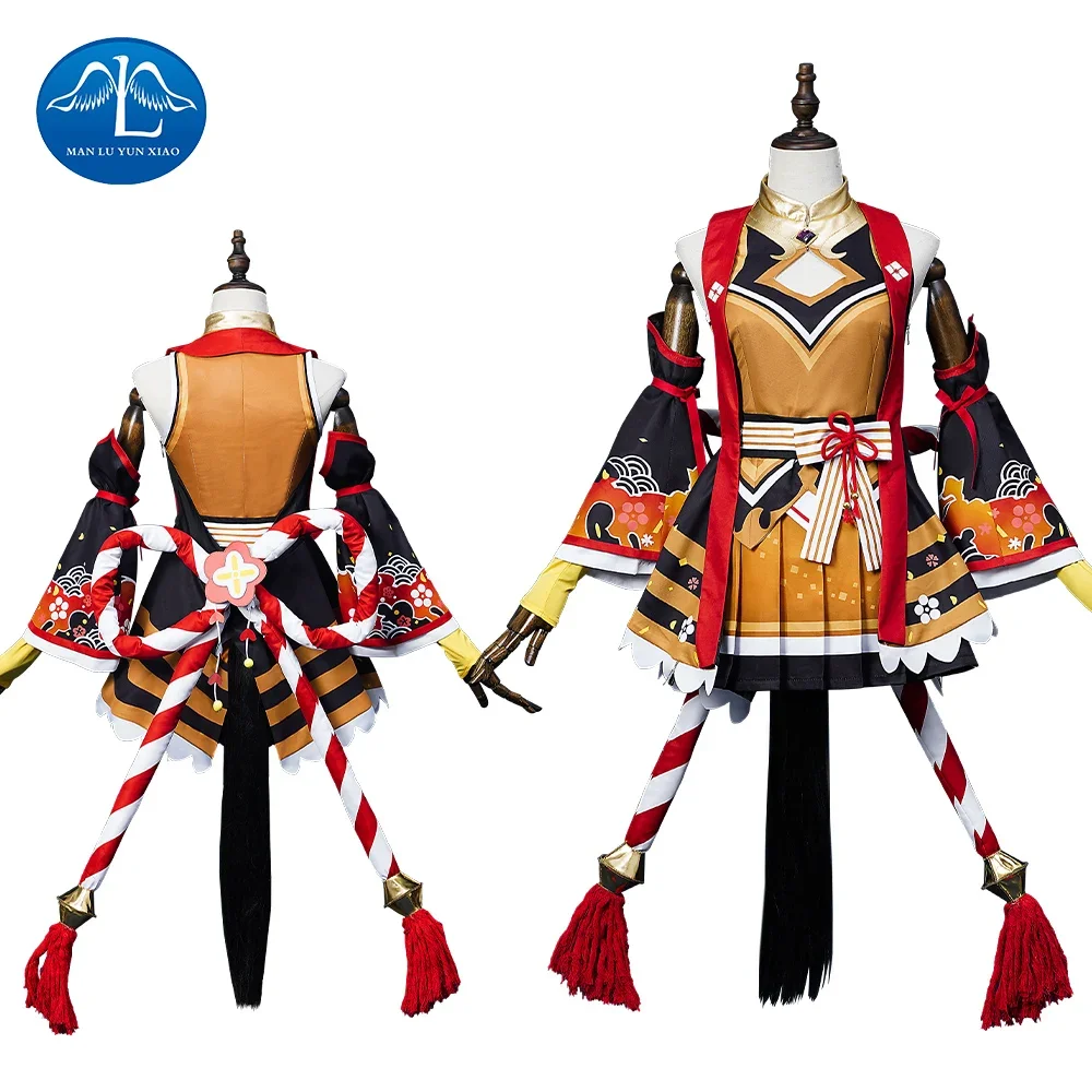 

Pretty Derby Kitasan Black Umamusume Cosplay Custome Uniform Black Kawayi Set Women