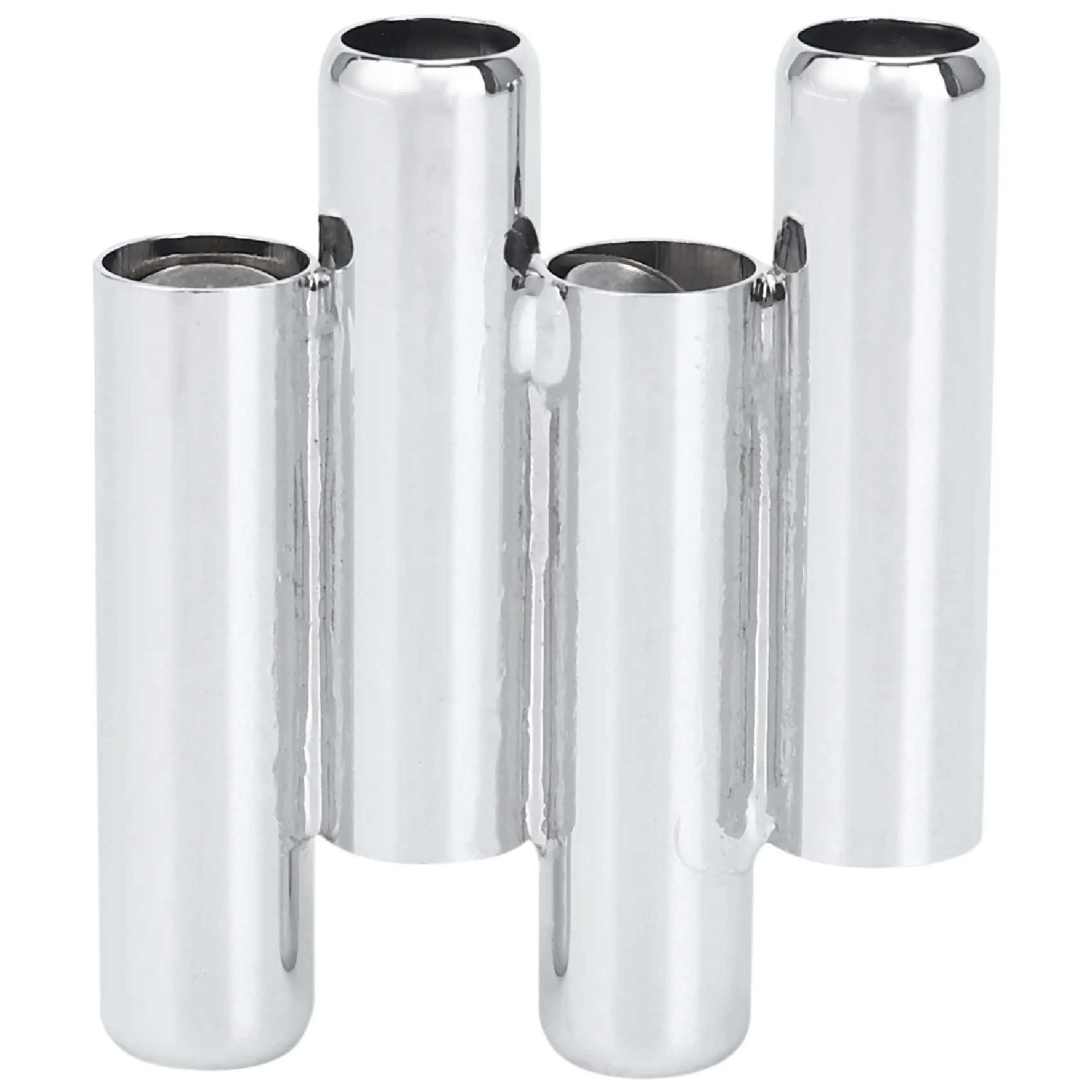 A79E-1Pcs afinador de violino de aço inoxidável pro tuning violino bandolim tubo de passo de metal pitchpipe rápido simples afinador de cordas
