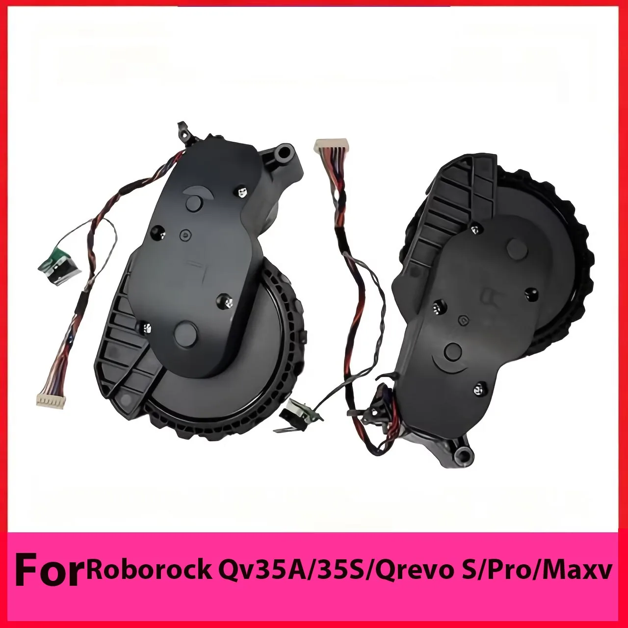 Ersatz-Antriebsrad für Roborock Qv35A/35S/Qrevo S/Pro/Maxv Roboterstaubsauger, Roboter-Rad-Ersatzteile – Detail 1