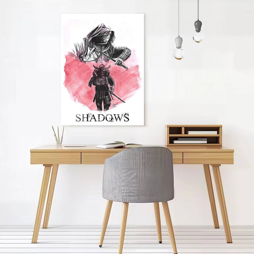 Shadows Canvas Poster Wall Art Customizable High Quality Printed Picture for Decor Living Room Decorating Interior Wand Deko